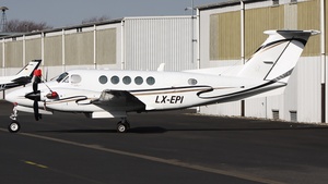 Photo of LX-EPI - Beechcraft B200 Super King Air operated by Private