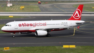 Photo of UR-AJB - Airbus A320-233 operated by AtlasGlobal Ukraine