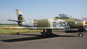 Photo of D-9542 - Canadair CL-13B Sabre Mk.6 [North American F-86] operated by German Air Force