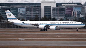 Photo of 9K-GBA - Airbus A340-541 operated by Government of Kuwait