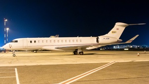 Photo of M-JCBB - Bombardier Global 7500 operated by J C Bamford Ltd.