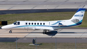 Photo of N863JB - Cessna 560 Citation Ultra operated by Private