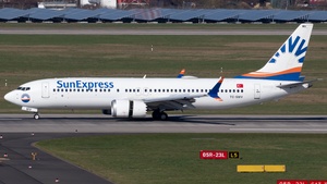 Photo of TC-SMV - Boeing 737 MAX 8 operated by SunExpress