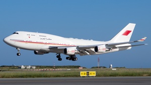 Photo of A9C-HMK - Boeing 747-4P8 operated by Bahrain Royal Flight