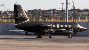 Photo of VP-CGH - Lockheed L-1329 JetStar II operated by Comoro Gulf Aviation