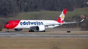 Photo of HB-IHA - Airbus A350-941 operated by Edelweiss Air