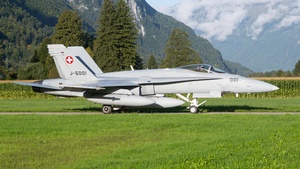 Photo of J-5001 - McDonnell Douglas F/A-18C Hornet operated by Swiss Air Force