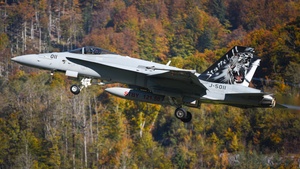 Photo of J-5011 - McDonnell Douglas F/A-18C Hornet operated by Swiss Air Force