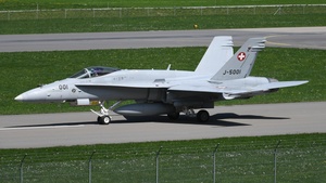 Photo of J-5001 - McDonnell Douglas F/A-18C Hornet operated by Swiss Air Force