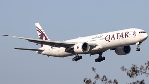 Photo of A7-BOG - Boeing 777-3ZG(ER) operated by Qatar Airways