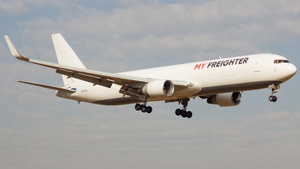 Photo of UK67018 - Boeing 767-333(ER)(BCF) operated by My Freighter