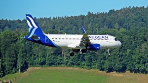 Photo of SX-DNC - Airbus A320-232 operated by Aegean Airlines