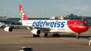 Photo of HB-JMG - Airbus A340-313 operated by Edelweiss Air