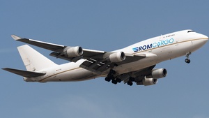 Photo of YR-FSB - Boeing 747-45E(BDSF) operated by ROM Cargo Airlines
