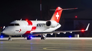 Photo of HB-JWA - Bombardier Challenger 650 operated by Rega Swiss Air-Rescue
