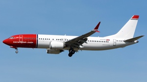 Photo of SE-RTP - Boeing 737 MAX 8 operated by Norwegian Air Sweden