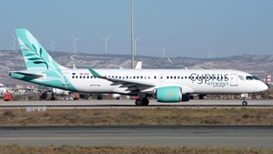 Photo of 5B-DEF - Airbus A220-300 operated by Cyprus Airways [2016]