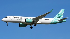 Photo of 5B-DEF - Airbus A220-300 operated by Cyprus Airways [2016]