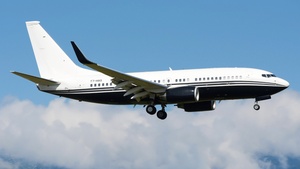 Photo of T7-HAS - Boeing 737-7JR(BBJ) operated by Empire Aviation San Marino