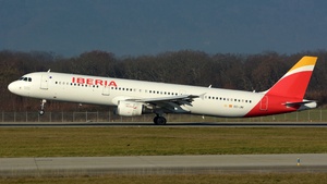 Photo of EC-JNI - Airbus A321-212 operated by Iberia