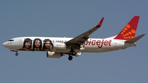 Photo of VT-SZK - Boeing 737-8GJ operated by SpiceJet