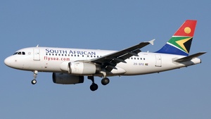 Photo of ZS-SFE - Airbus A319-131 operated by South African Airways