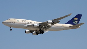 Photo of TF-AAD - Boeing 747-4H6 operated by Saudia (opb Air Atlanta Icelandic)