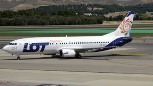 Photo of SP-LLK - Boeing 737-4Q8 operated by LOT Charters