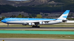 Photo of LV-CSX - Airbus A340-313 operated by Aerolineas Argentinas