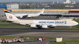 Photo of OE-LFD - Boeing 747-87UF operated by Hongyuan Group (opb Air Belgium)