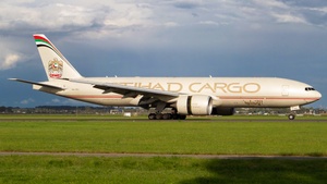 Photo of A6-DDC - Boeing 777-FFX operated by Etihad Cargo