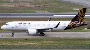 Photo of F-WWTQ - Airbus A320-251N operated by Vistara