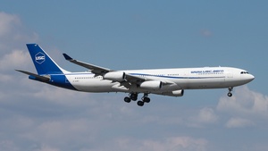 Photo of D-AUSC - Airbus A340-313 operated by Universal Sky Carrier
