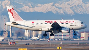 Photo of TS-IMO - Airbus A319-114 operated by Tunisair