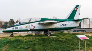 Photo of I-SITF - SIAI-Marchetti S.211 operated by Parco e Museo del Volo Volandia