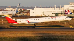 Photo of EC-MJQ - Bombardier CRJ-1000 operated by Iberia Regional (opb Air Nostrum)