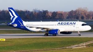 Photo of SX-DNC - Airbus A320-232 operated by Aegean Airlines
