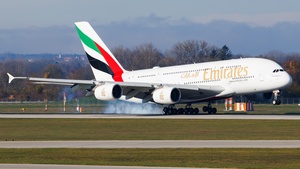 Photo of A6-EOF - Airbus A380-861 operated by Emirates