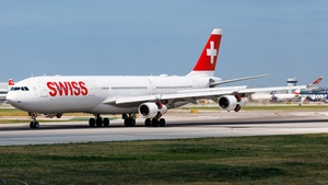 Photo of HB-JMC - Airbus A340-313 operated by Swiss International Air Lines