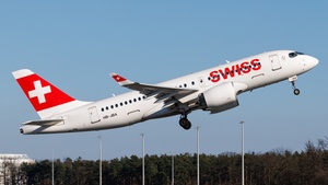 Photo of HB-JBA - Airbus A220-100 operated by Swiss International Air Lines