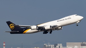 N607UP - Boeing 747-84AF