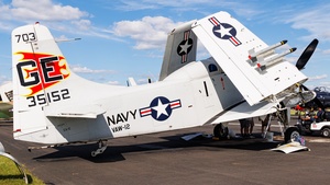 Photo of N65164 - Douglas EA-1E Skyraider operated by Cavanaugh Flight Museum