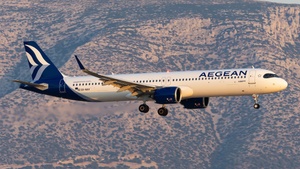 Photo of SX-NAV - Airbus A321-271NX operated by Aegean Airlines