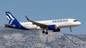 Photo of SX-NEB - Airbus A320-271N operated by Aegean Airlines