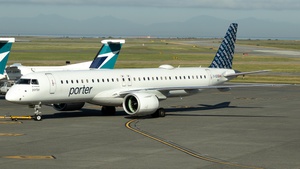 Photo of C-GZQE - Embraer ERJ-195-E2 operated by Porter Airlines