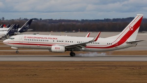 Photo of 0111 - Boeing 737-8TV(BBJ2) operated by Government of Poland