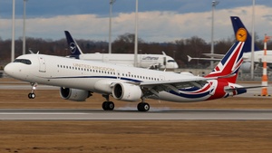 Photo of G-GBNI - Airbus A321-251NX operated by Government of the United Kingdom (opb Titan Airways)