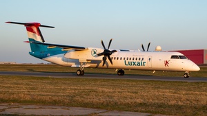 Photo of LX-LGM - Bombardier DHC-8-402 Dash 8 Q400 operated by Luxair