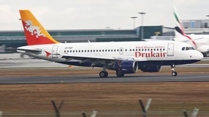 Photo of A5-RGF - Airbus A319-115 operated by Drukair — Royal Bhutan Airlines