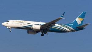Photo of A4O-MG - Boeing 737 MAX 8 operated by Oman Air